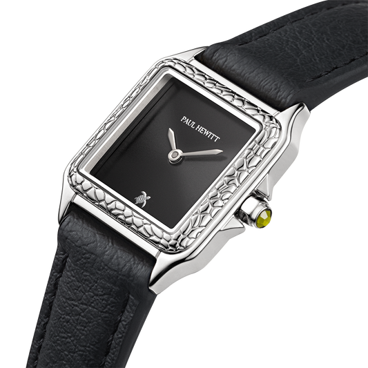 Petite Tortue black & silver