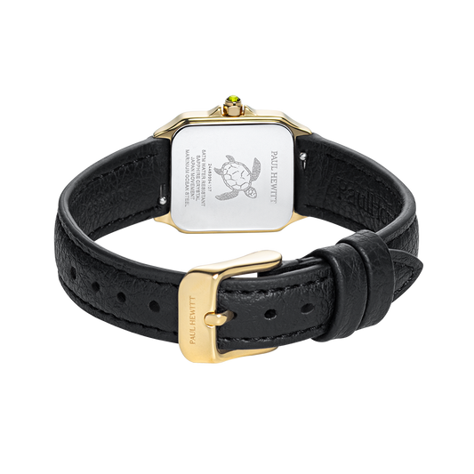 Petite Tortue white & gold