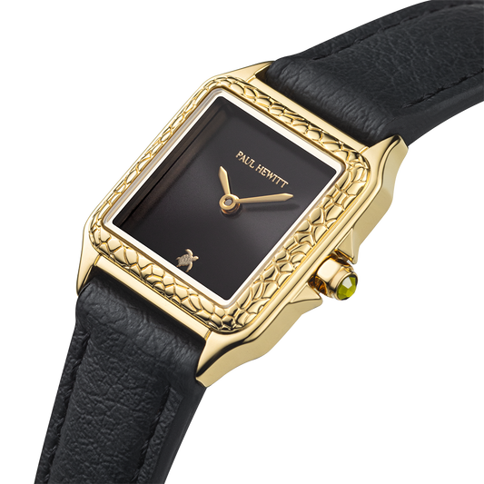 Petite Tortue black & gold