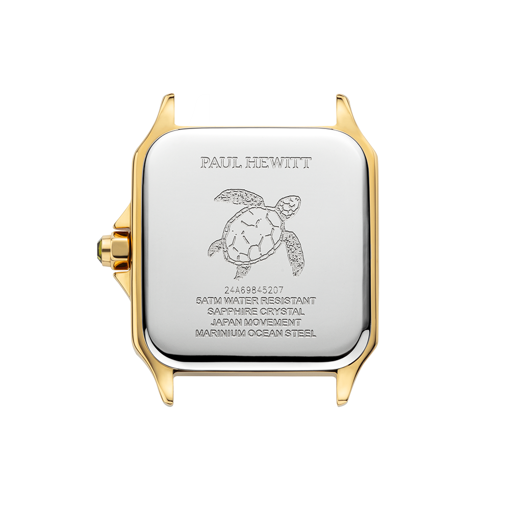 Petite Tortue black & gold