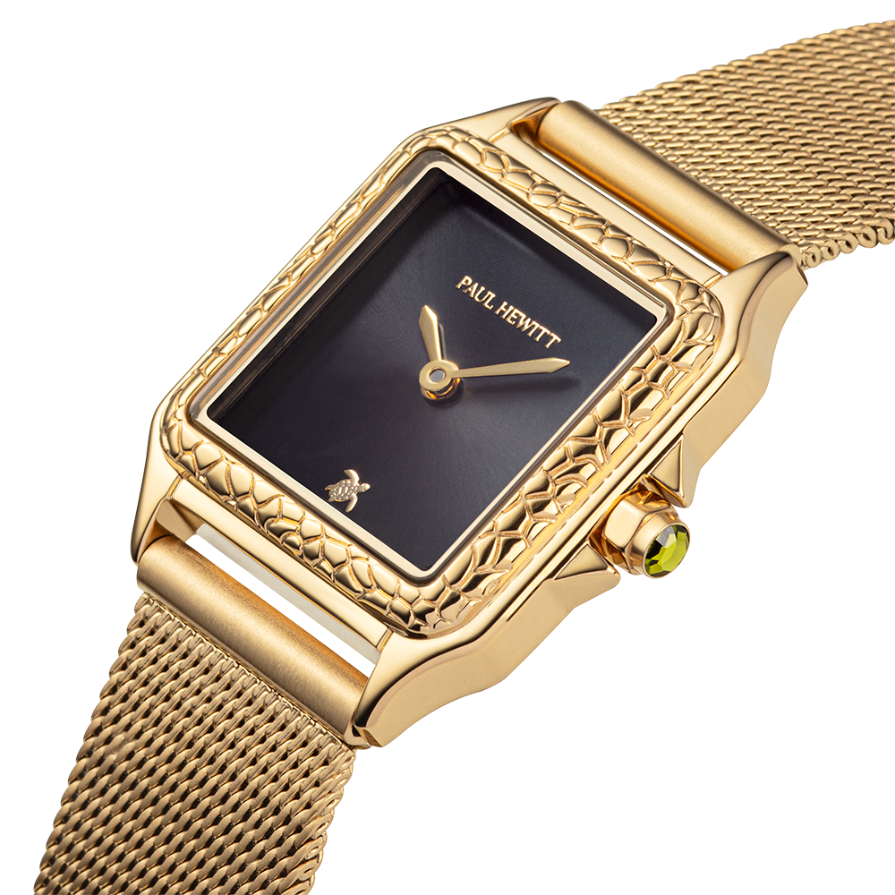 Petite Tortue black & gold