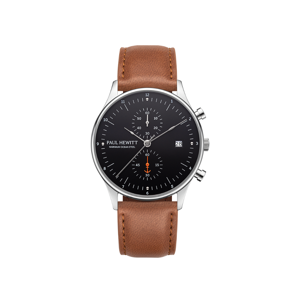 Chrono Quartz Leather brown