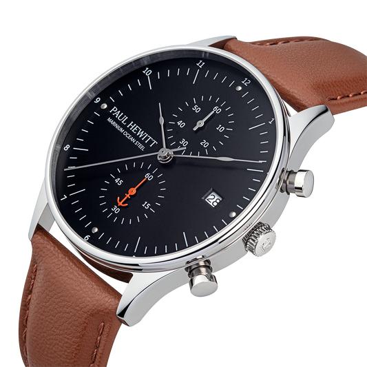 Chrono Quartz Leather brown
