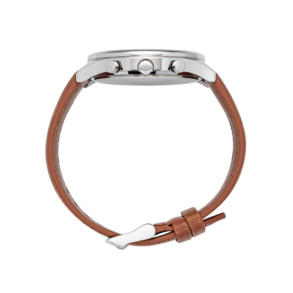 Chrono Quartz Leder brown