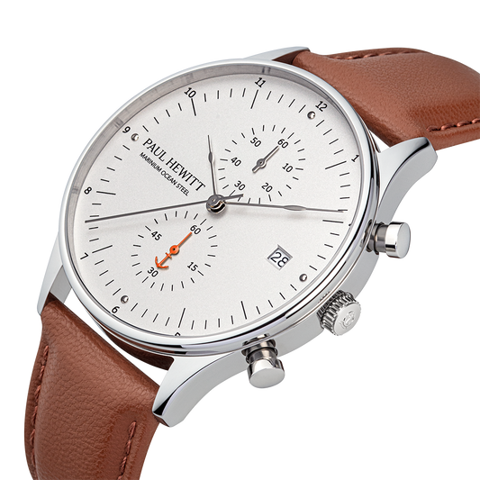 Chrono Quartz Leather brown