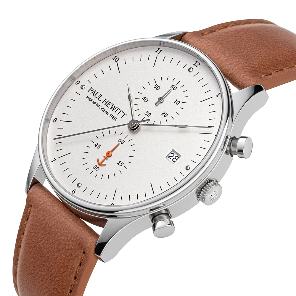 Chrono Quartz Leather brown