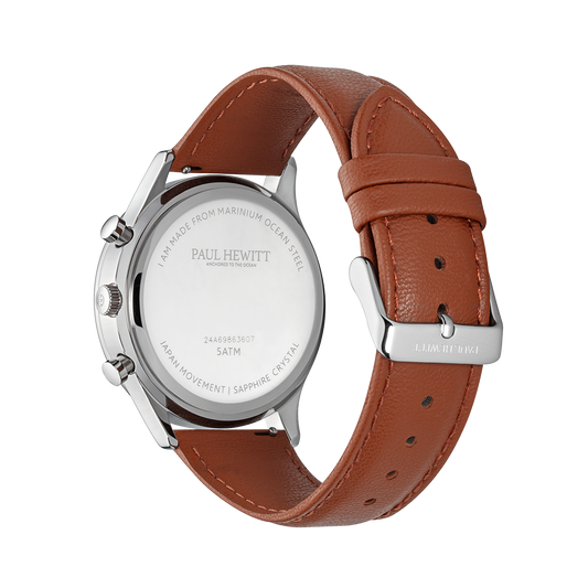 Chrono Quartz Leather brown