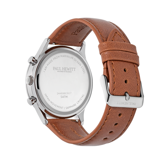 Chrono Quartz Leder brown