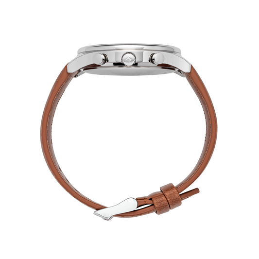 Chrono Quartz Leder brown