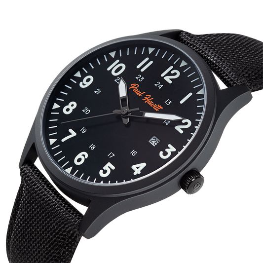 Captain's Field Watch Midnight black