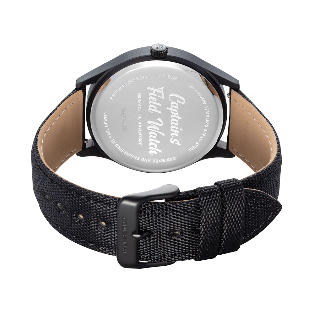 Captain's Field Watch Midnight black