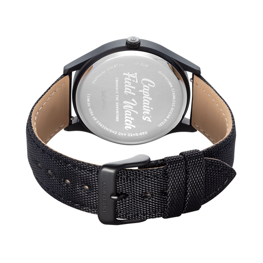 Captain's Field Watch Midnight black