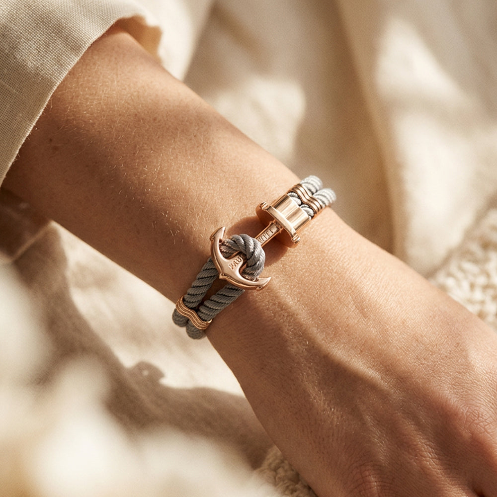 PHREP bracelet Rose gold Grey
