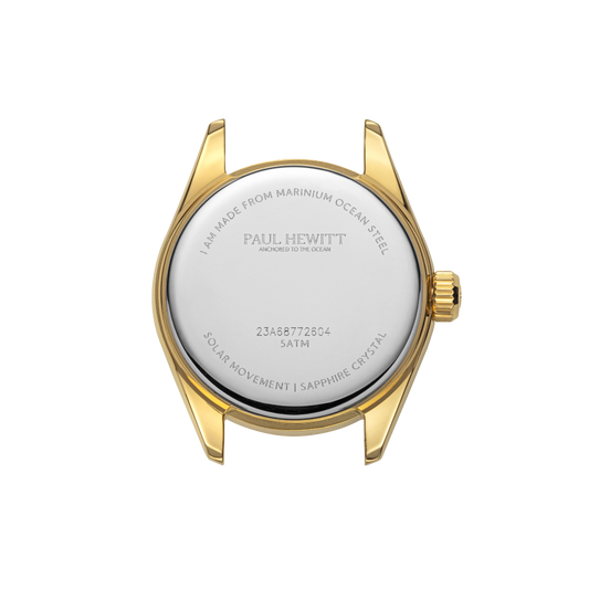 Petit Soleil Round Watch Gold Pearl Crystal