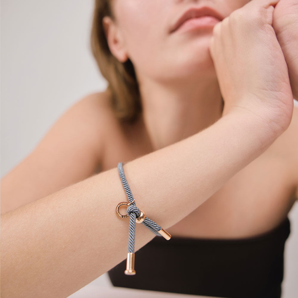 Vitamin Sea Bracelet Rose Gold Grey