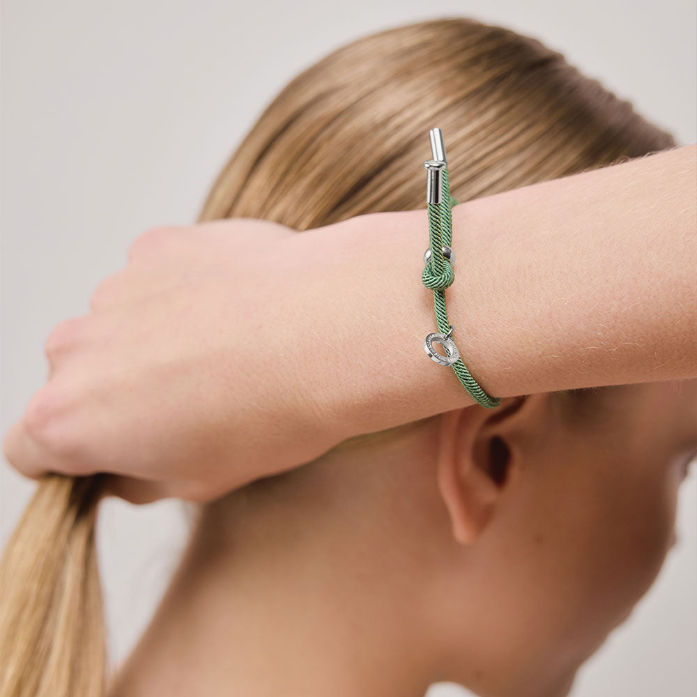 Vitamin Sea Armband Silber Blaugrün