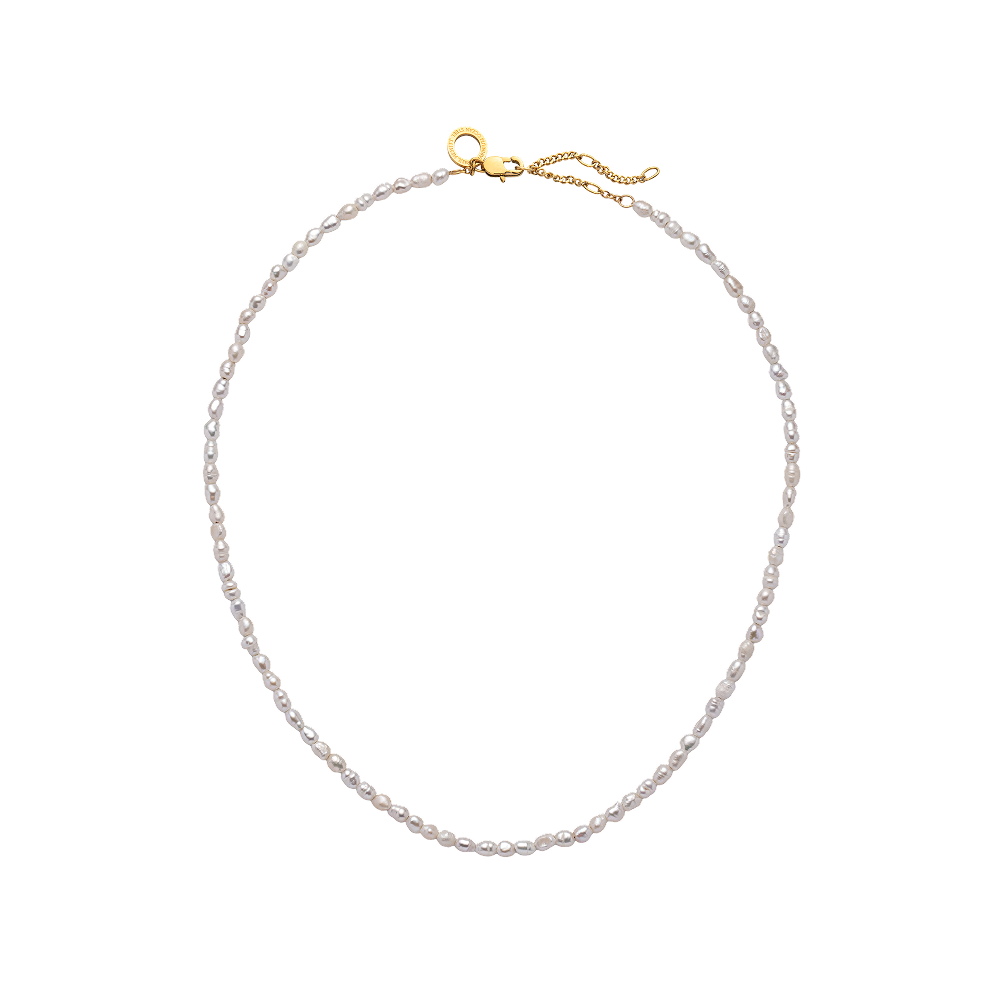 Pearl Halskette Gold