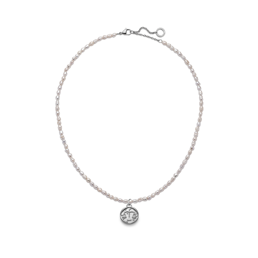 Libra Charm Silver