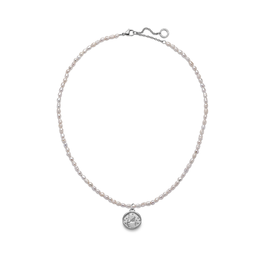 Virgo charm silver