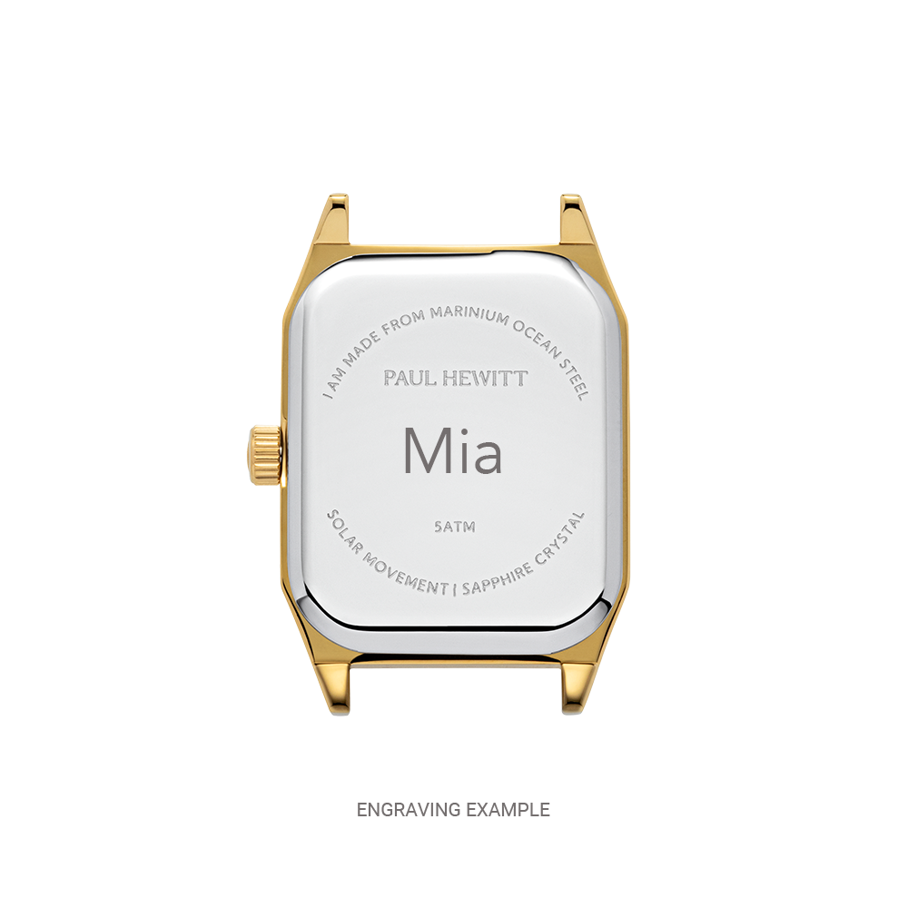 Petit Soleil Uhr Gold Pearl