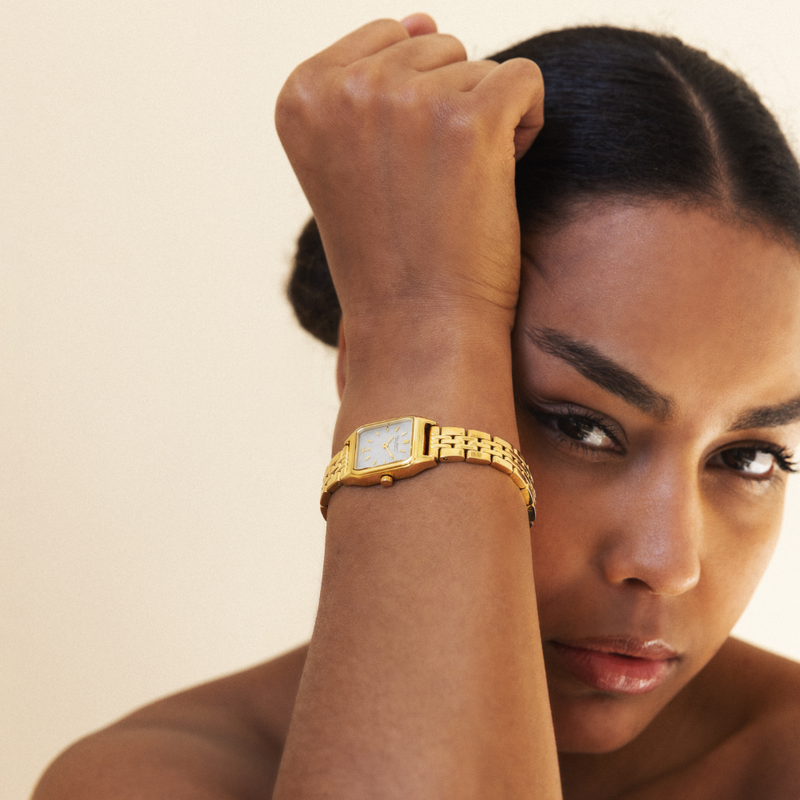 Petit Soleil Uhr Gold Weiß – Paul Hewitt