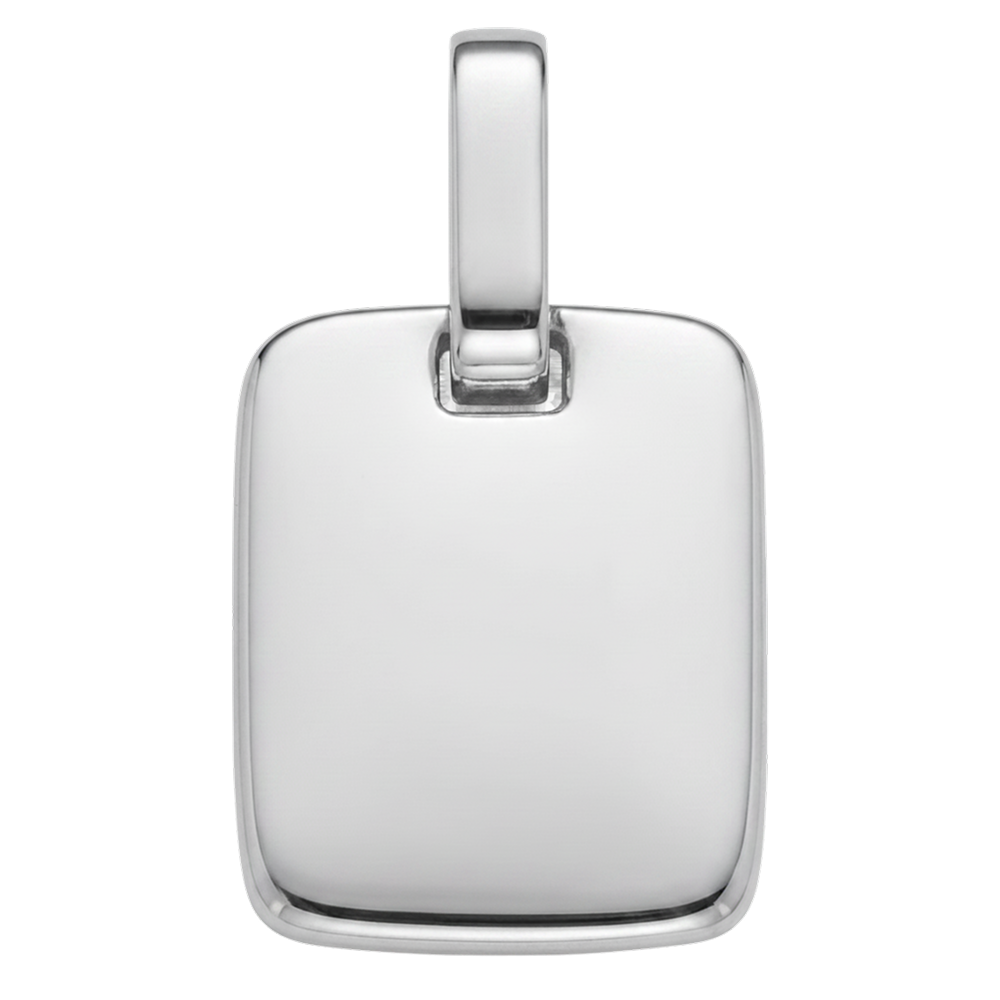 Plate Pendant Argent