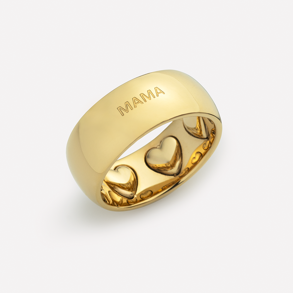 Loveprint Ring Mama Gold