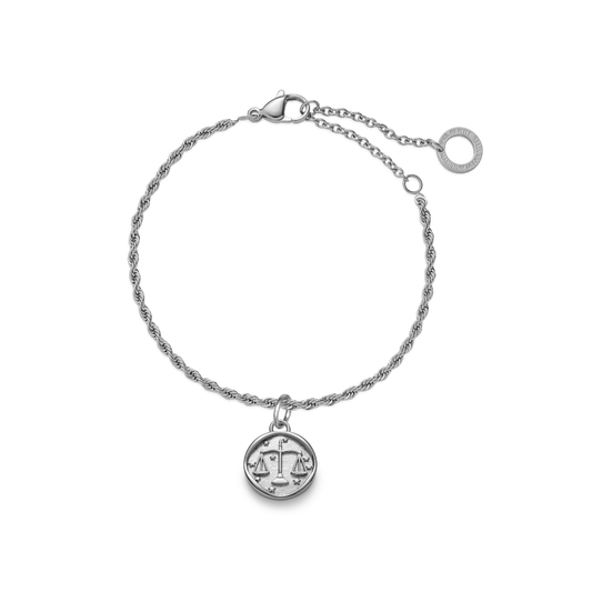 Libra Charm Silver