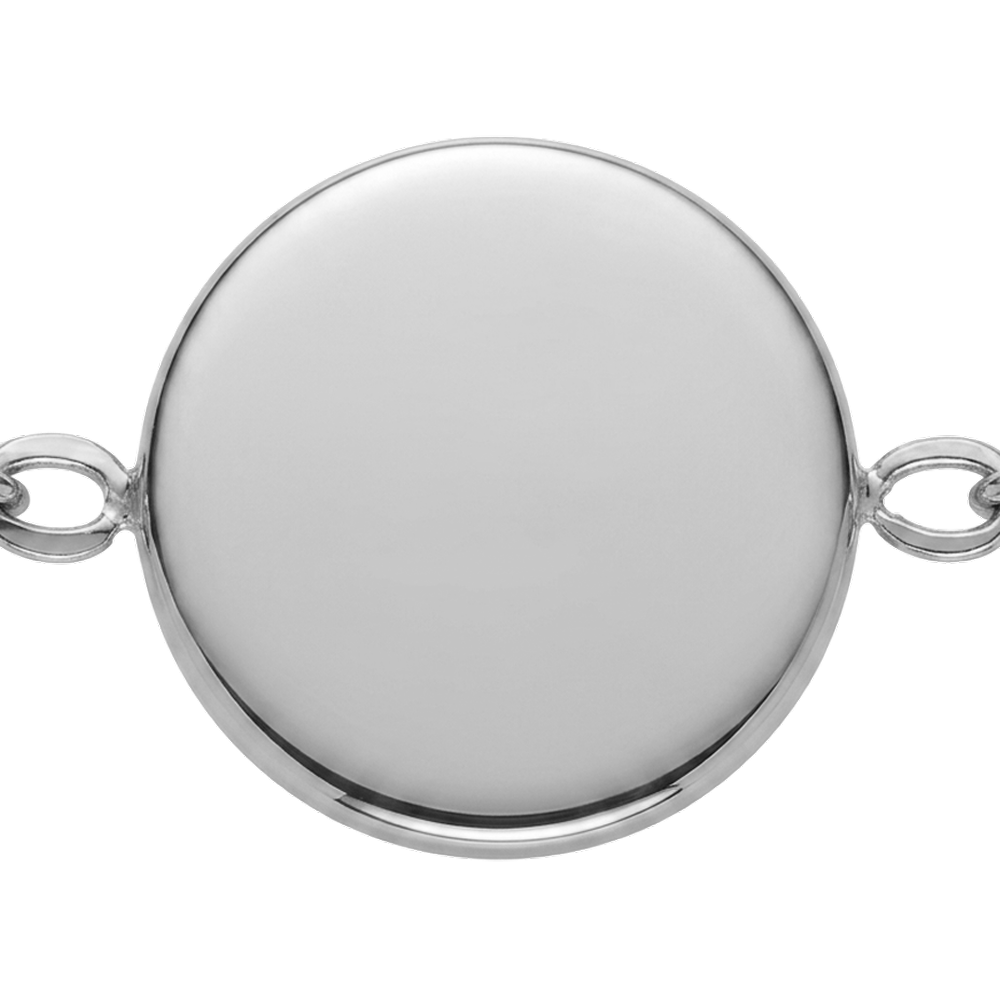 Round Armkette Silber