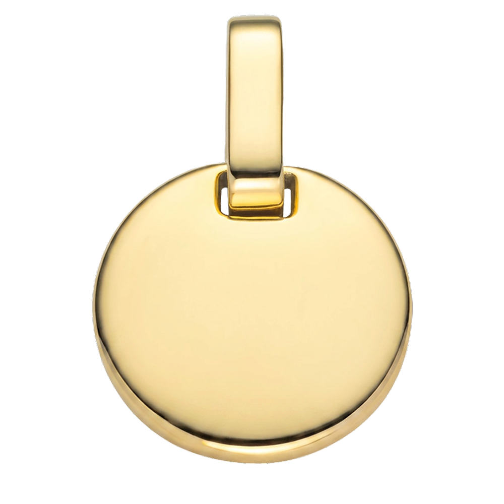 Round Pendant Or