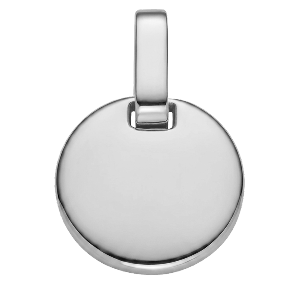 Round Pendant Silber