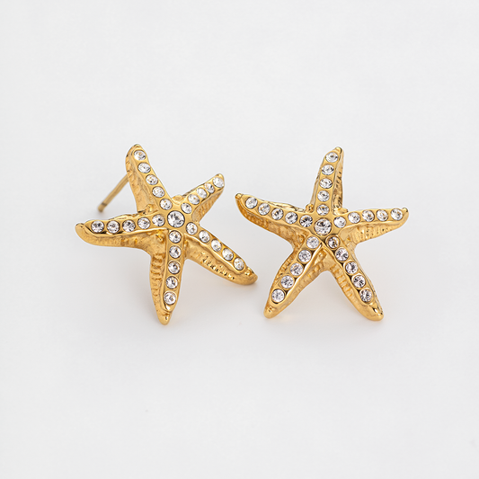 Sea Star Earring Gold