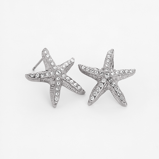Sea Star Earring Silver