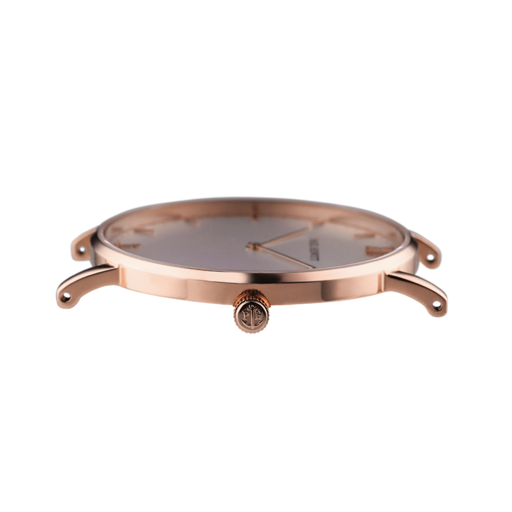 Watch Sailor White Sand Rose Gold Leather Grey