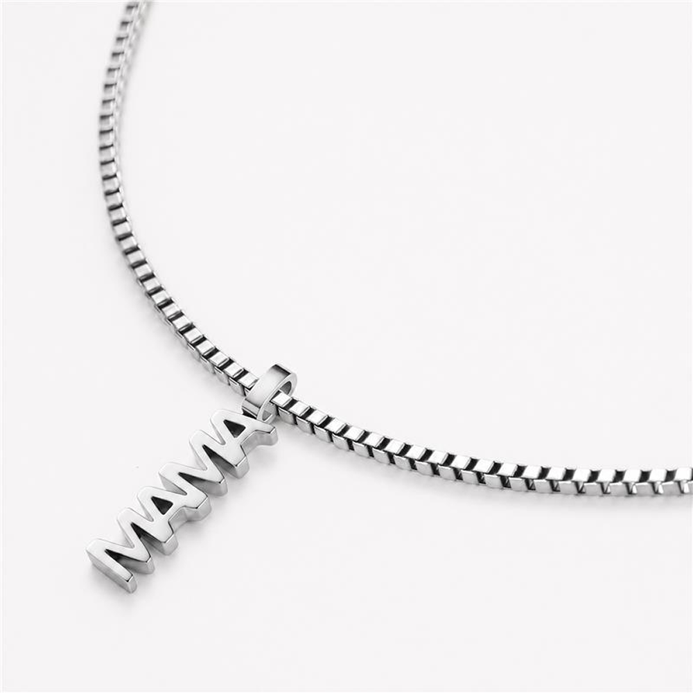 Set Mama Pendant et Collier Argent