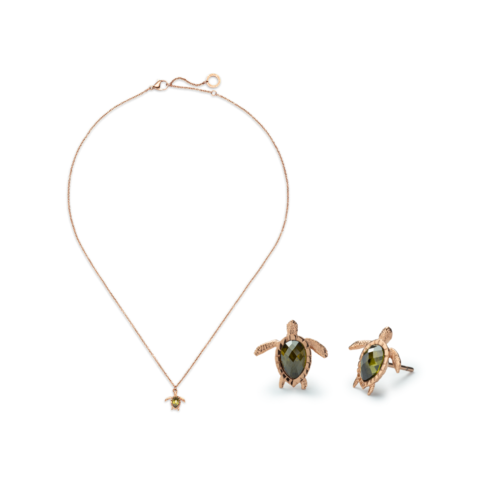 Set Turtle III Roségold