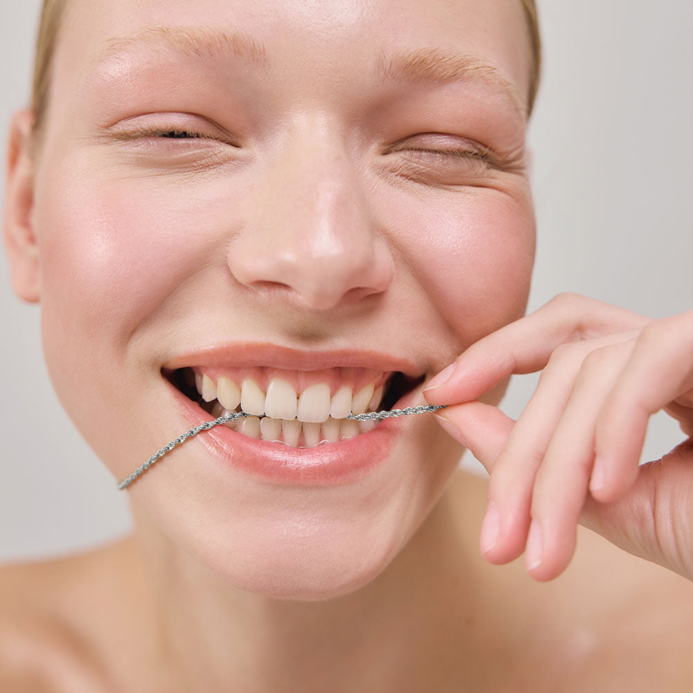 Collier Chaîne Corde Argent