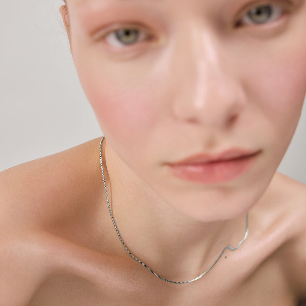 Venetian Box Collier Argent