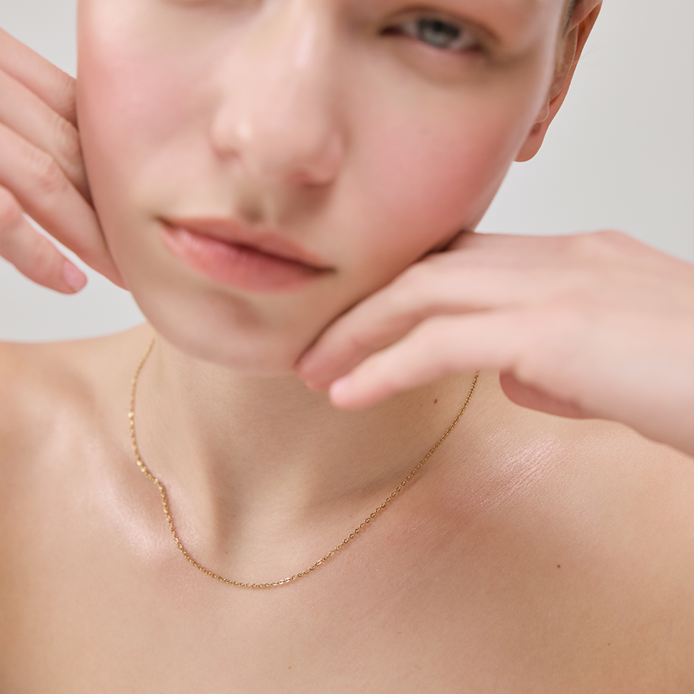 Anchor Halskette Gold