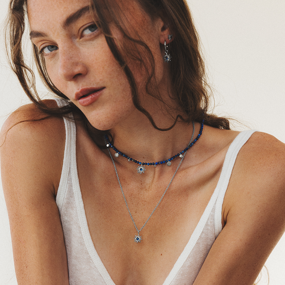 Aurora Halskette Silber