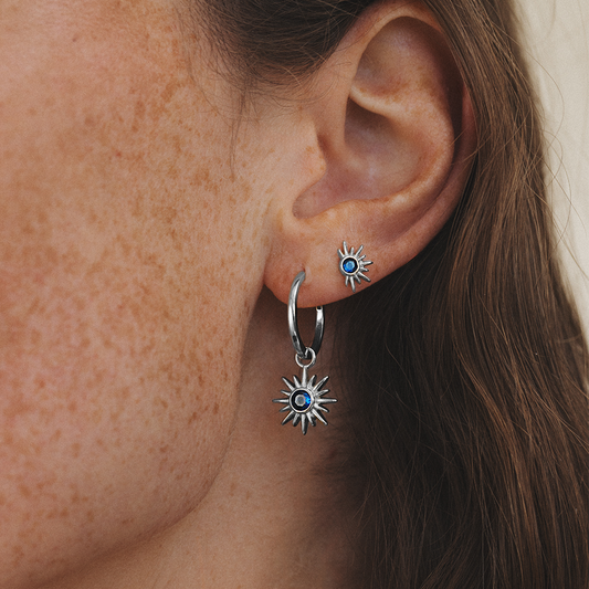 Aurora Hoops Boucle d'oreille Argent