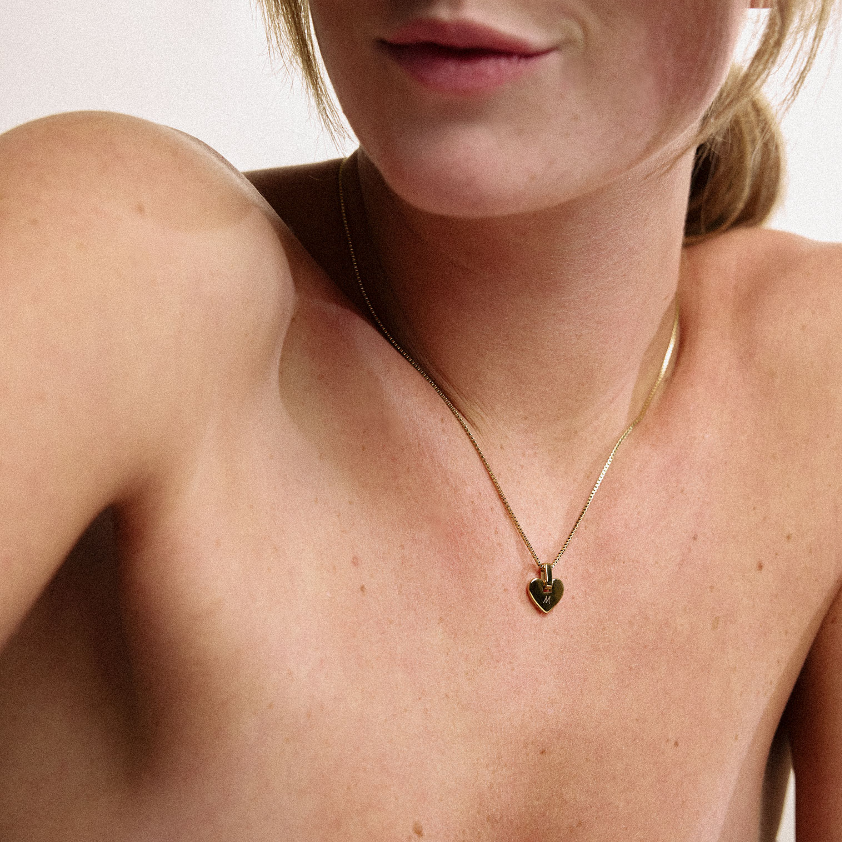 Heart Pendant Gold