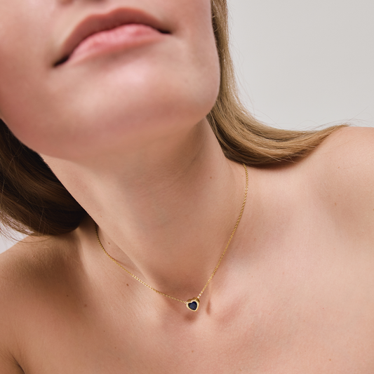 Heart of the Sea Mono Halskette Gold