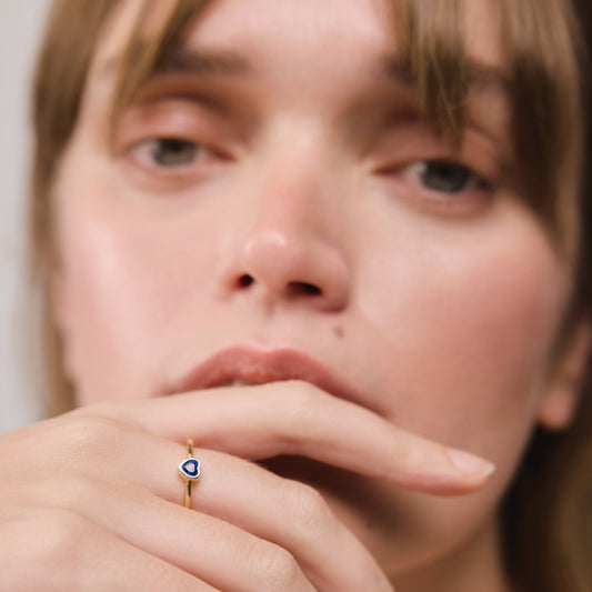 Heart of the Sea Mono Bague Or