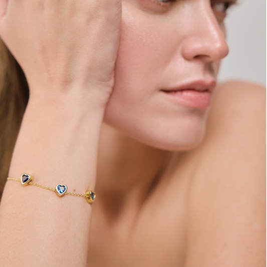 Heart of the Sea Trio Armkette Gold