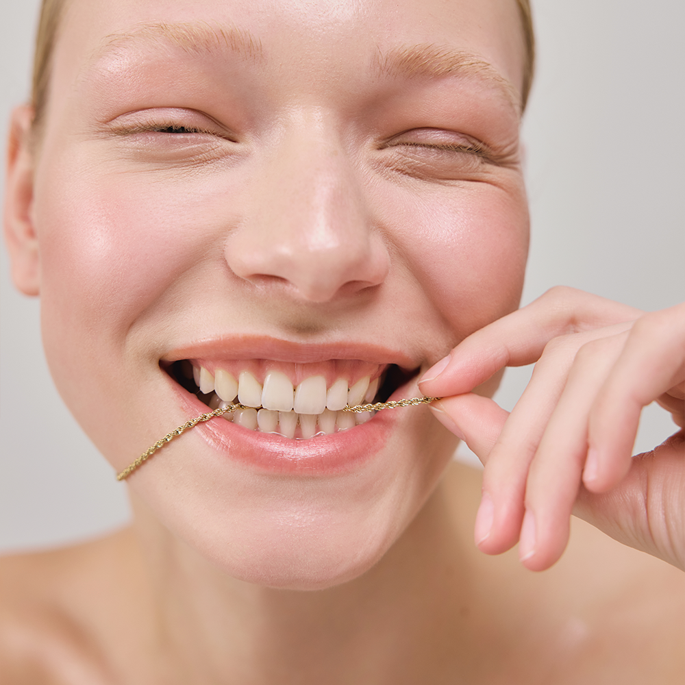 Rope Chain Halskette Gold