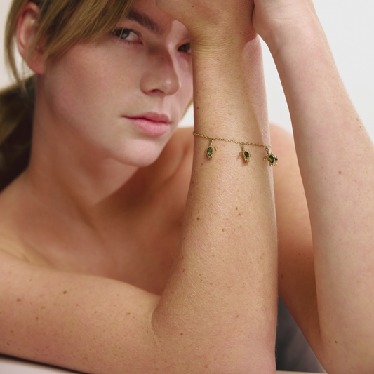 Turtle Armkette Gold