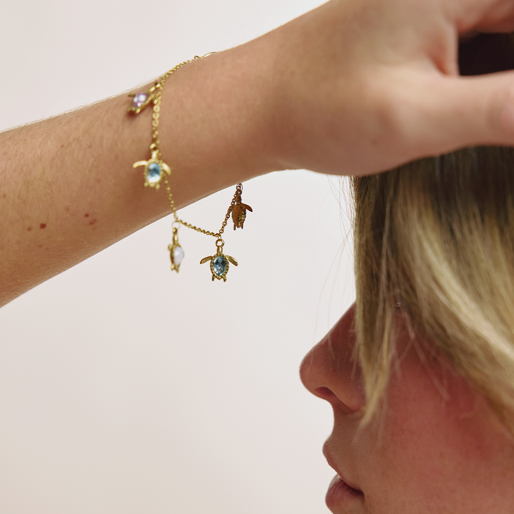 Turtle Rainbow Armkette