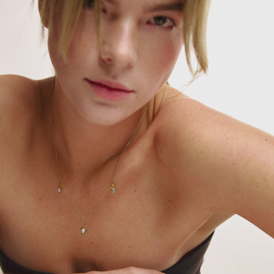 Turtle Rainbow Halskette Gold