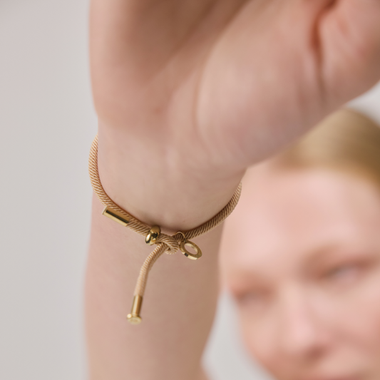 Bracelet Vitamine Mer Sable Doré